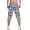 Herren 3/4  Kurze Hose Bermuda Shorts Karo Sommer /  Muster 3-32