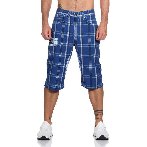 Herren 3/4  Kurze Hose Bermuda Shorts Karo Sommer /  Muster 4-29