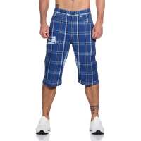 Herren 3/4  Kurze Hose Bermuda Shorts Karo Sommer /...