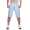 Herren 3/4  Kurze Hose Bermuda Shorts Karo Sommer /  Muster 5-29