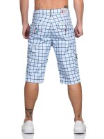 Herren 3/4  Kurze Hose Bermuda Shorts Karo Sommer /  Muster 5-31