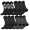 12 Paar Herren Socken Muster klassischer Form Freizeit Anzug Business, 12 Paar, Mix6/39-42