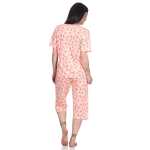 Damen Pyjama 2 teiliger Schlafanzug Hausanzug 3/4 Sommer; M L XL 2XL