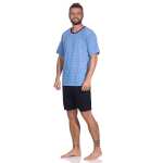 Herren Pyjama Short und Tshirt Schlafanzug Nachthemd,  M L XL 2XL