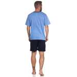 Herren Pyjama Short und Tshirt Schlafanzug Nachthemd,  M L XL 2XL