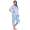 Damen Sommer Pyjama 2 teilig Schlafanzug 3/4 Hose; M L XL 2XL