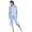 Damen Sommer Pyjama 2 teilig Schlafanzug 3/4 Hose; M L XL 2XL