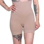 Damen Bauch-Weg-Effekt Formt Sofort Body Shaper Nahtlos Hohe Taille;