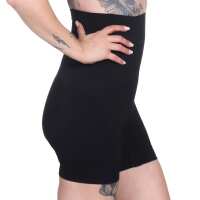 Damen Bauch-Weg-Effekt Formt Sofort Body Shaper Nahtlos Hohe Taille; Schwarz/M/L