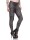 Damen Basic Leggings,  Leo-Schwarz/L/40