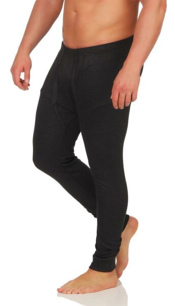 Herren Unterhose Thermo Funktionsunterhose Lange Unterhosen Unterwäsche Anthrazit/S/5