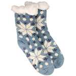 Kuschelsocken Winter Anti Rutsch Winter Socken, Hausschuhe, Strick Fleece Gefütterte Warme