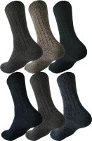 3 Paar Arbeiter-Socken Work Wollsocken Strick, 39-42 43-46