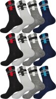 12 Paar Herren Socken Muster klassischer Form Freizeit...