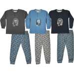 Kinder Jungen Pyjama langarm Winter zweiteiliger Schlafanzug