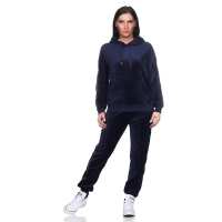Damen Jogginganzug Nicki-Anzug mit Kapuzen hoodie:...