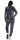 Damen Nicki Freizeitanzug Hausanzug Jogginganzug Nicki-Anzug mit Kapuze: