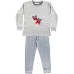 Mädchen Kinder Pyjama langarm Winter zweiteiliger Schlafanzug