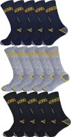 5 Paar Arbeiter-Socken Work Herrensocken Strick, 39-42 43-46