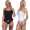 Damen Corsagen Top Set mit String & Strapsen – Verführerische Spitze Dessous Nachtwäsche 2-teilig