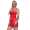 Damen Negligé Satin Nachtkleid; Gr. S M L