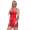 Damen Negligé Satin Nachtkleid; Gr. S M L