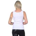 Damen Unterhemd 2er Set - 100% Baumwolle, Mit Spitze,