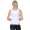 Damen Unterhemd 2er Set - 100% Baumwolle, Mit Spitze,