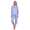 Damen Pyjama 3/4 Hose & Shirt mit Blumenmuster; Gr. M L XL 2XL