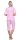 Damen Capri Pyjama mit kurzen Ärmeln; Gr. M L XL XXL