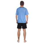 Herren Pyjama Short und T-Shirt Schlafanzug, Gr. M L XL XXL