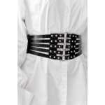 Damen Korsett-Gürtel Stretchgürtel Breiter Hüftgürtel Taillengürtel, 70 - 95 cm