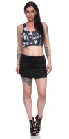 Damen Mini-Rock  Schwarz/S/36
