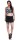 Damen Mini-Rock  Schwarz/S/36