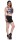 Damen Mini-Rock  Schwarz/S/36