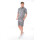 Herren Jogginganzug mit Short Trainingsanzug Sportanzug mit Kapuze, Grau/XXL
