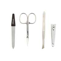 Nagelpflege Set 8-tlg. Echtleder Etui | Maniküre Pediküre | Solingen | Made in Germany