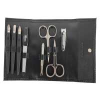 Nagelpflege Set 8-tlg. Echtleder Etui | Maniküre...