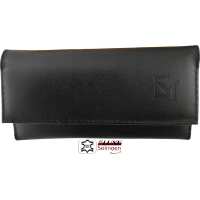 Nagelpflege Set 8-tlg. Echtleder Etui | Maniküre Pediküre | Solingen | Made in Germany Schwarz