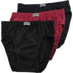 3x Herren Slips Unterhosen Unterwäsche Baumwolle, M...