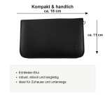 12teiliges Solingen* Maniküre Set mit Leder-Etui Nagelpflege, Made in Germany