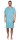 Herren Nachthemd Sommer Sleepshirt, Mint/XXL