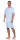 Herren Nachthemd Sommer Sleepshirt, Hellblau/L
