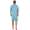 Herren Nachthemd Sommer Sleepshirt, Mint/L