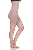 Damen Bauch-Weg-Effekt Formt Sofort Body Shaper Nahtlos Hohe Taille;  Braun/L/XL
