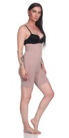 Damen Bauch-Weg-Effekt Formt Sofort Body Shaper Nahtlos Hohe Taille;  Braun/L/XL