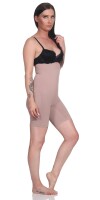 Damen Bauch-Weg-Effekt Formt Sofort Body Shaper Nahtlos Hohe Taille;  Braun/L/XL