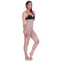 Damen Bauch-Weg-Effekt Formt Sofort Body Shaper Nahtlos Hohe Taille;  Braun/S/M