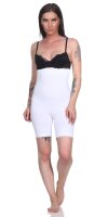 Damen Bauch-Weg-Effekt Formt Sofort Body Shaper Nahtlos Hohe Taille;  Weiß/S/M