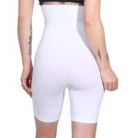 Damen Bauch-Weg-Effekt Formt Sofort Body Shaper Nahtlos Hohe Taille;  Weiß/S/M